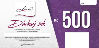 Dárkový poukaz 500,- POŠTOU