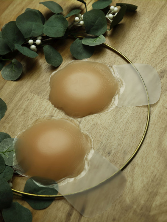 detail Nalepovací podprsenka - silikon květ